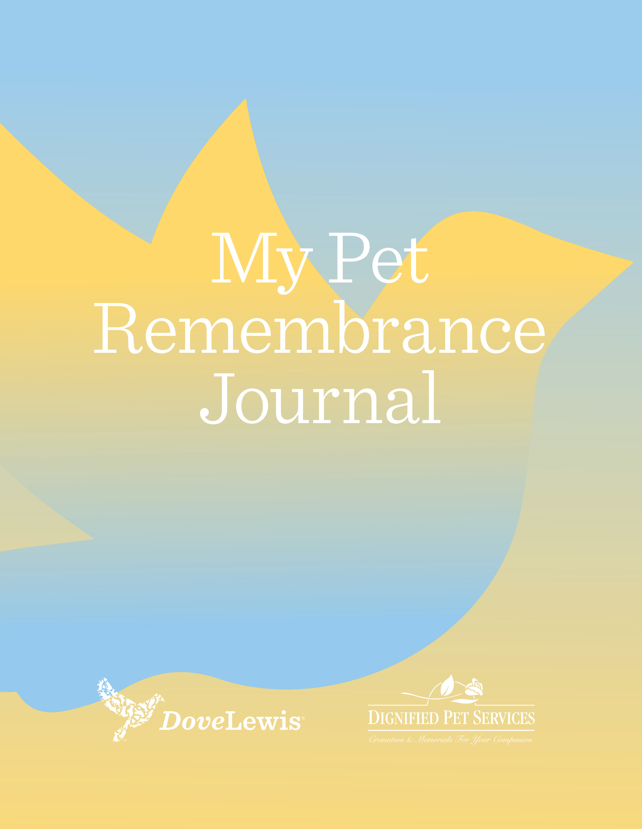 Pet Remembrance Journal
